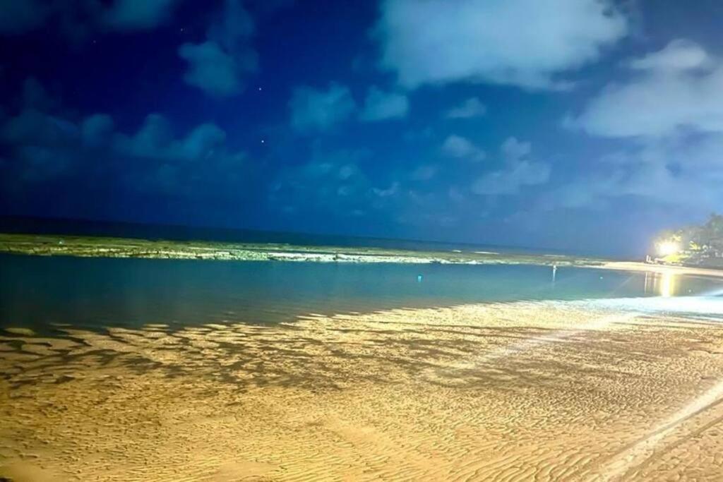 Apt Beira Mar Em Muro Alto Ao Lado Do Nanai Porto de Galinhas Exterior photo