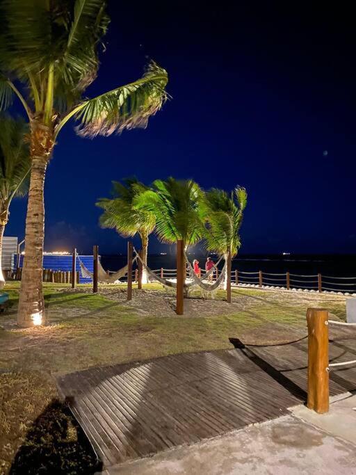 Apt Beira Mar Em Muro Alto Ao Lado Do Nanai Porto de Galinhas Exterior photo