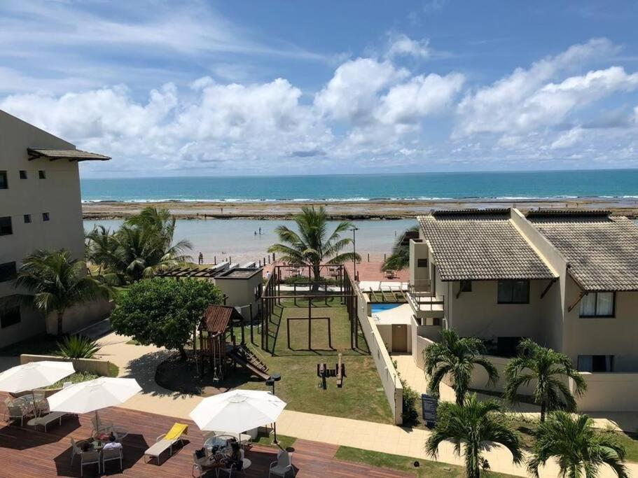 Apt Beira Mar Em Muro Alto Ao Lado Do Nanai Porto de Galinhas Exterior photo